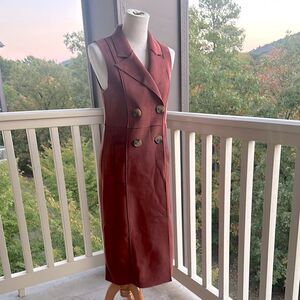 COPY - NWT 🎁 Anthropologie  Long MicroSuede Vest/Dress